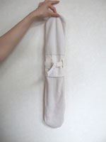 寝るときかかない手袋 裏地